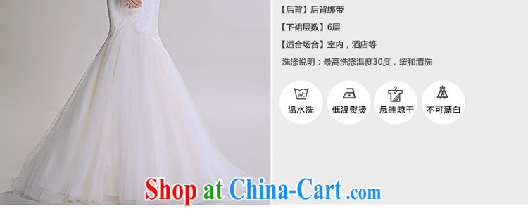 A lifetime by autumn 2015 new Korean-style lace a bare shoulders chest crowsfoot cultivating graphics thin advanced custom wedding 401501323 white XXL code 30 days pre-sale pictures, price, brand platters! Elections are good character, the national distribution, so why buy now enjoy more preferential! Health
