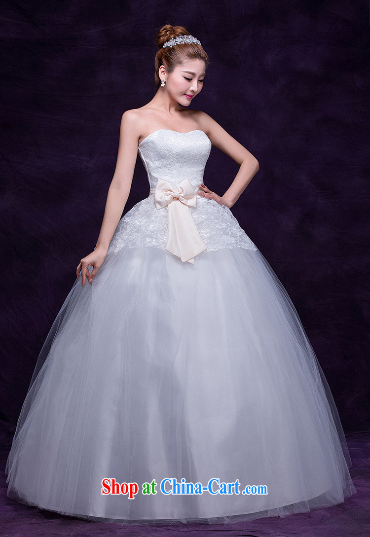 Autumn 2015 new Korean sweet bridal wedding Princess graphics thin elegance with wedding dresses photo building photo white dresses white XXL pictures, price, brand platters! Elections are good character, the national distribution, so why buy now enjoy more preferential! Health