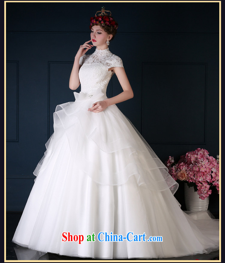 sin Sin better edge wedding summer 2015 new Korean package shoulder lace larger graphics thin bride-tail standard wedding atmosphere 50 CM tail L pictures, price, brand platters! Elections are good character, the national distribution, so why buy now enjoy more preferential! Health