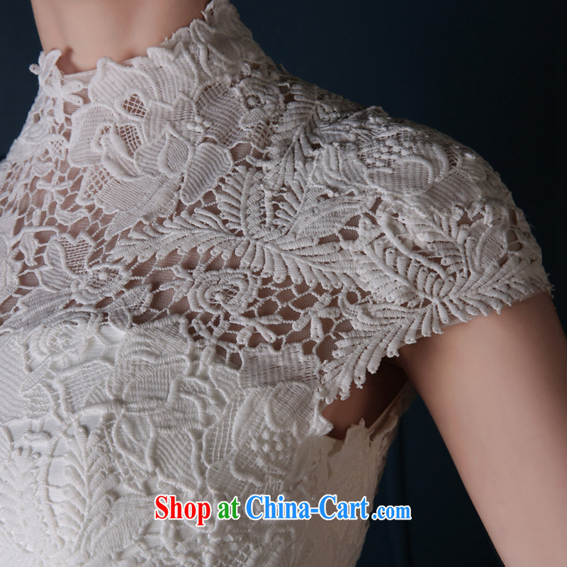 sin Sin better edge wedding summer 2015 new Korean package shoulder lace larger graphics thin bride-tail standard wedding atmosphere 50 CM tail L, Sin sin better edge, shopping on the Internet