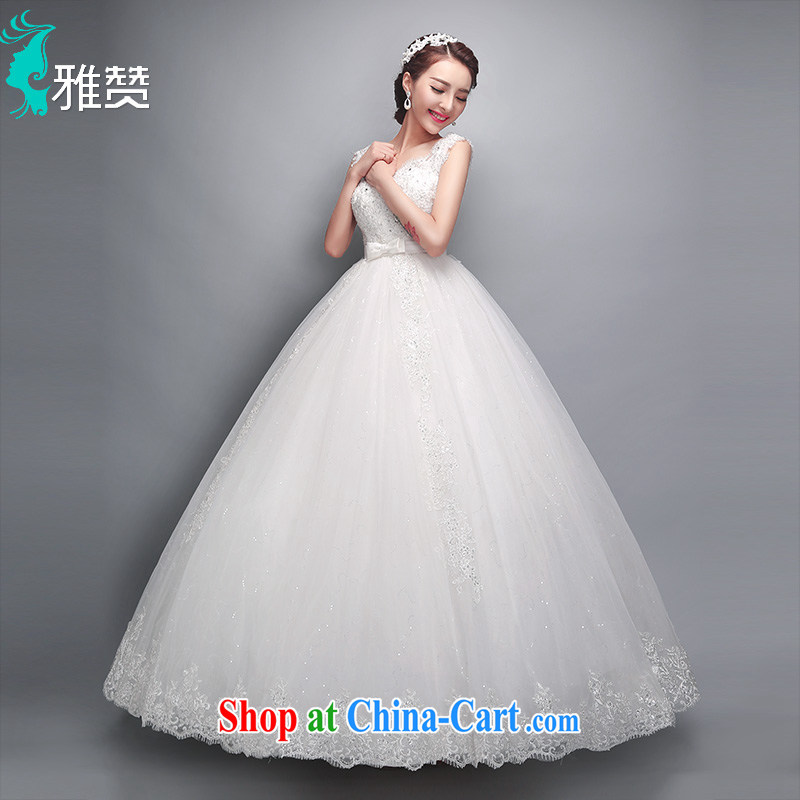 And Jacob his pregnant women wedding dresses shoulders high waist 2015 new summer with lace butterfly wedding ceremony shaggy wedding dress white XXL, Zambia (YAZAN), shopping on the Internet