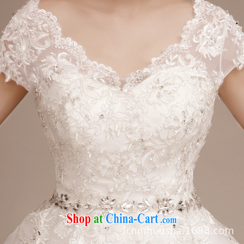 wedding dresses fall 2015 new Korean-style minimalist bride larger graphics thin with shoulders wedding a summer shoulder drill white XXL pictures, price, brand platters! Elections are good character, the national distribution, so why buy now enjoy more preferential! Health