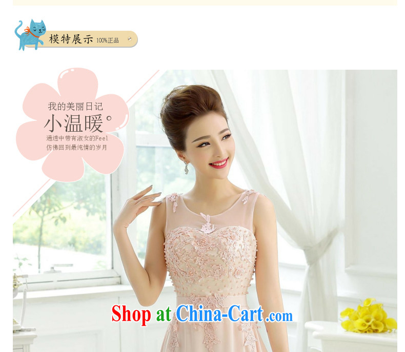 Her spirit (Yanling ) Pink bridal bridesmaid wedding dress wedding toast service wedding Evening Dress long bridal with 2015 new white XXL pictures, price, brand platters! Elections are good character, the national distribution, so why buy now enjoy more preferential! Health