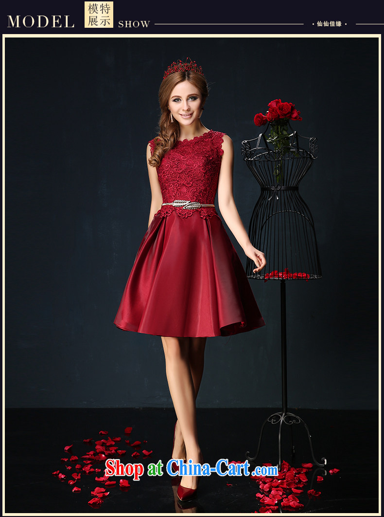bridal dresses 2015 Korean shoulders red code graphics thin marriage toast service beauty short banquet dress green custom pictures, price, brand platters! Elections are good character, the national distribution, so why buy now enjoy more preferential! Health