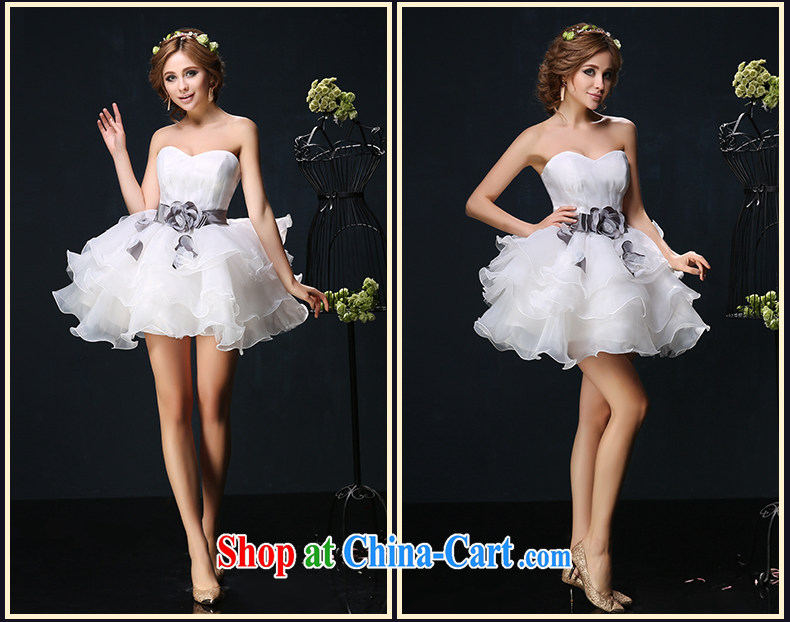 Summer 2015 new erase chest short Princess Korean banquet dress bridal toast serving small stage performances serving green tailored pictures, price, brand platters! Elections are good character, the national distribution, so why buy now enjoy more preferential! Health