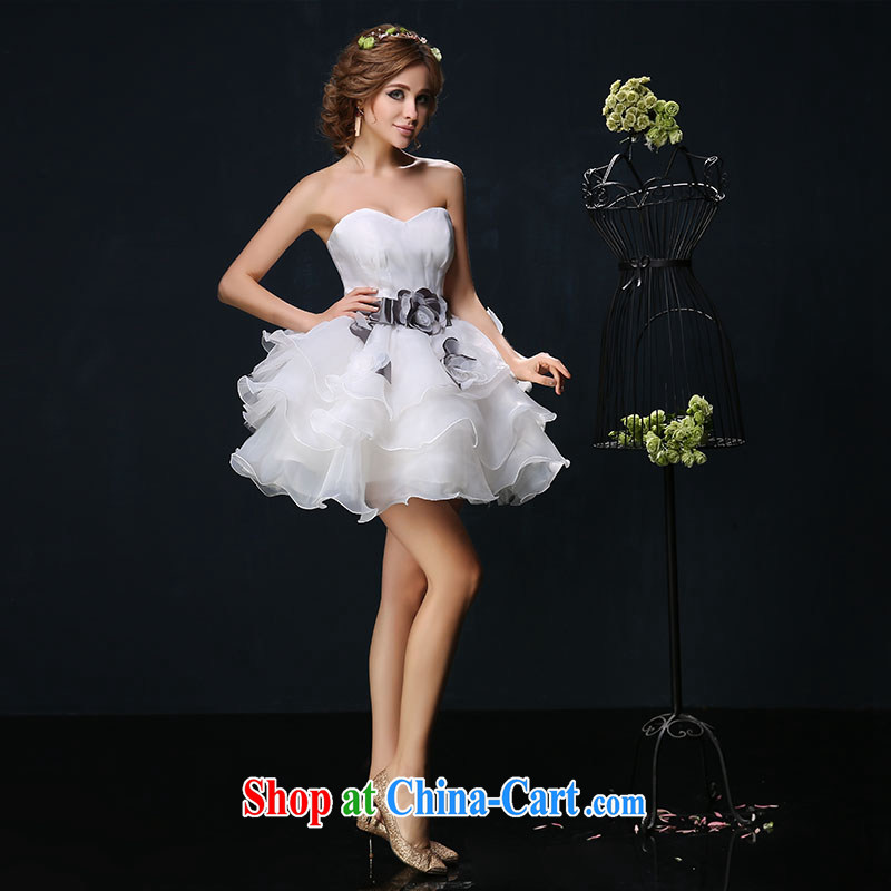 Summer 2015 new erase chest short Princess Korean banquet dress bridal toast serving small stage performances serving green tailored Sin Sin better edge, shopping on the Internet
