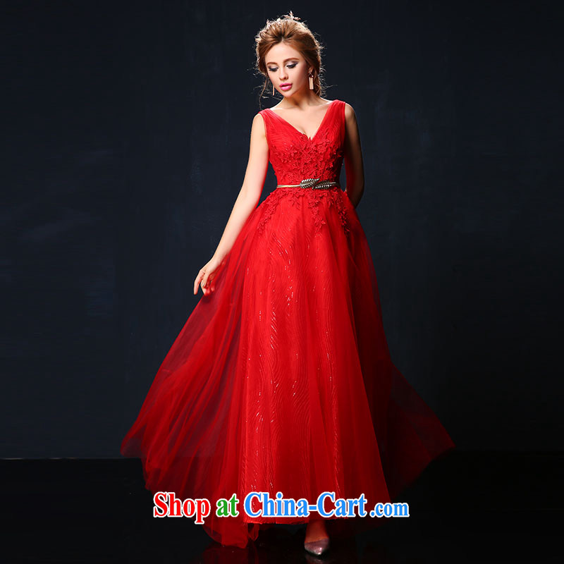 Bridal wedding dress summer 2015 new Korean fashion shoulders the code graphics thin red bows, red clothes tailored, Sin Sin better edge, shopping on the Internet