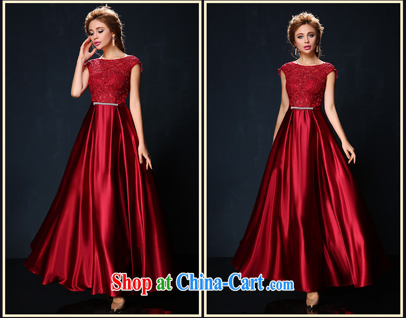 Bridal toast service summer 2015 Korean New lace shoulders the code graphics thin red long banquet dress red tailored pictures, price, brand platters! Elections are good character, the national distribution, so why buy now enjoy more preferential! Health