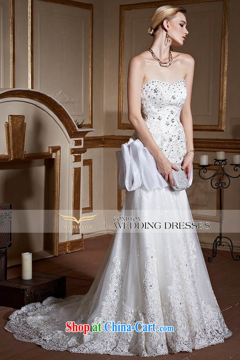 Creative Fox wiped his chest lace wedding dresses and elegant long bridal tail wedding upscale wedding wedding photo building Art wedding advanced custom wedding 99,032 white tailored pictures, price, brand platters! Elections are good character, the national distribution, so why buy now enjoy more preferential! Health