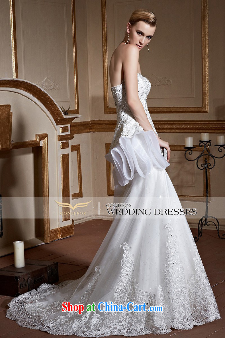 Creative Fox wiped his chest lace wedding dresses and elegant long bridal tail wedding upscale wedding wedding photo building Art wedding advanced custom wedding 99,032 white tailored pictures, price, brand platters! Elections are good character, the national distribution, so why buy now enjoy more preferential! Health