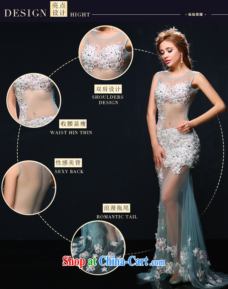2015 spring and summer new stylish shoulders fluoro-long car models dress banquet video thin crowsfoot evening dress white tailored pictures, price, brand platters! Elections are good character, the national distribution, so why buy now enjoy more preferential! Health
