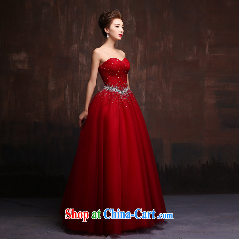 wedding dresses 2015 new erase chest long banquet diamond jewelry blue dress uniforms bridal toast spring serving royal blue. Size, Sin Sin better edge, shopping on the Internet
