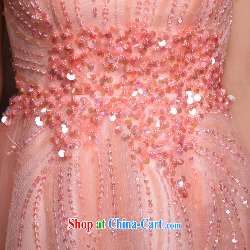 2015 Spring Summer fashion new wedding dresses long, pink bridal toast clothing Evening Dress annual dresses bare pink. Size, Sin Sin better edge, shopping on the Internet