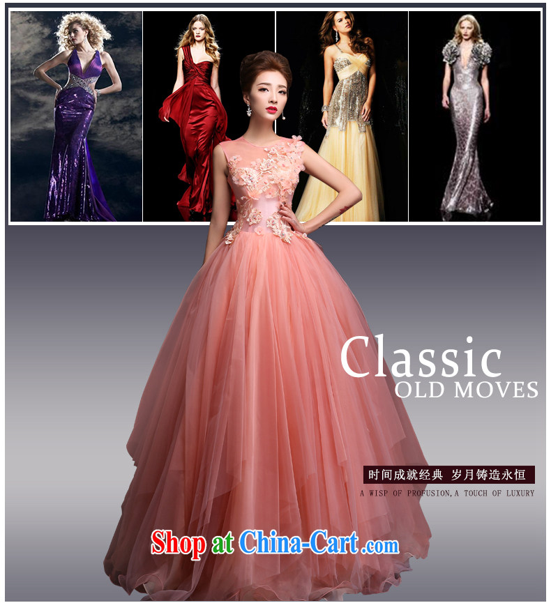 wedding dresses 2015 new Korean bridal large, wedding photo building theme stage long banquet dress, bare pink. size pictures, price, brand platters! Elections are good character, the national distribution, so why buy now enjoy more preferential! Health