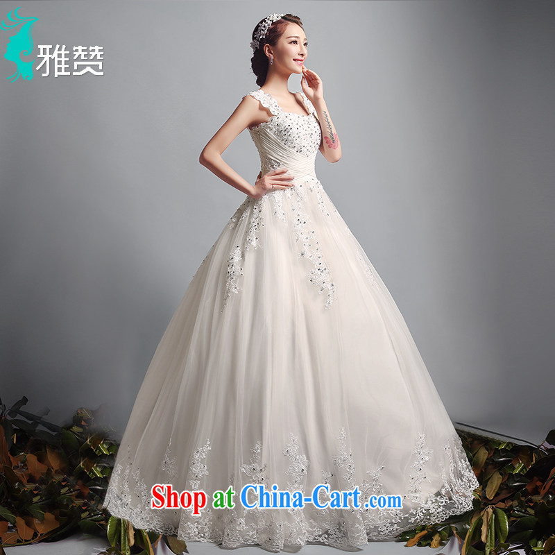 And Jacob his dual shoulder straps wedding dresses trailing summer 2015 new Europe video thin beauty marriages wedding canopy skirts with XXL paragraph, Zambia (YAZAN), online shopping