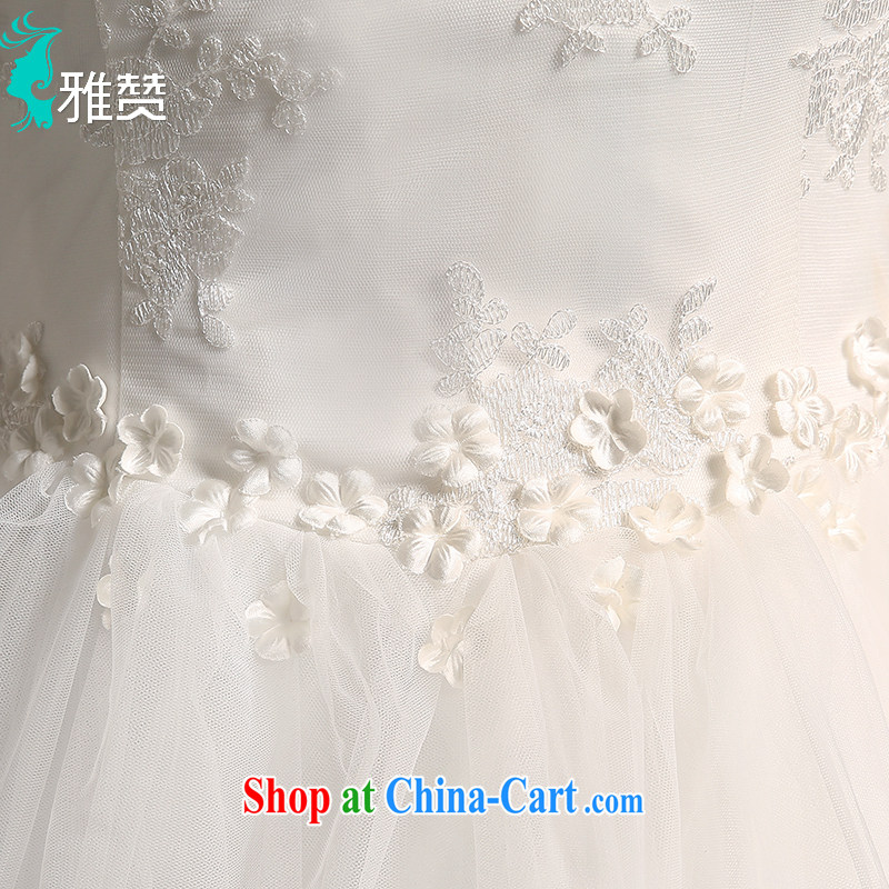 And Jacob his wedding dresses and a field for shoulder alignment to 2015 summer and autumn new Korean Beauty graphics thin wedding wedding dress retro Palace, align, and XXL, Zambia (YAZAN), online shopping