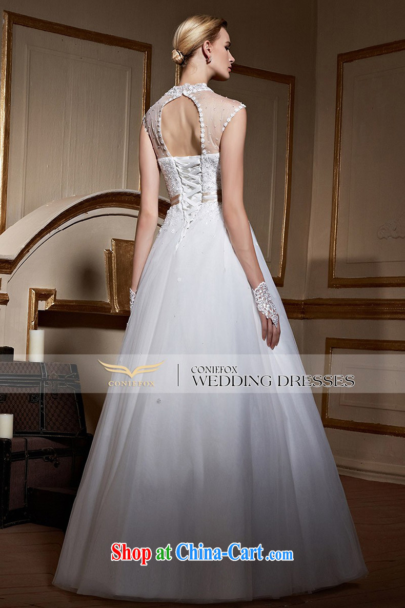 Creative Fox and stylish high-collar erase chest wedding dresses white with marriages wedding pregnant large code wedding video thin strap wedding 99,038 white tailored pictures, price, brand platters! Elections are good character, the national distribution, so why buy now enjoy more preferential! Health