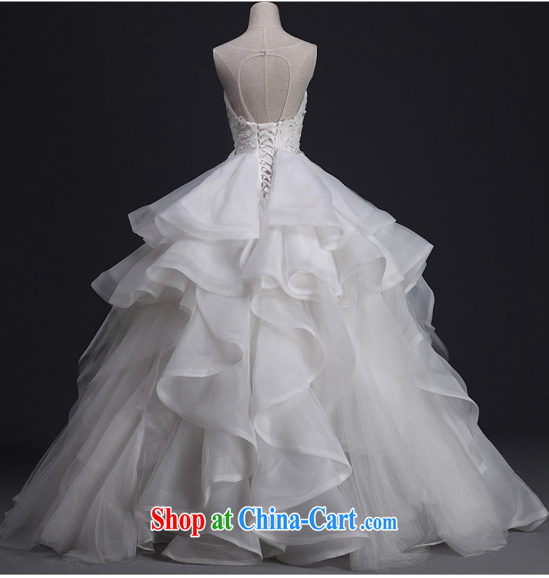 2015 new bridal wedding dresses summer stylish and simple Korean shoulders the code graphics thin wedding small-tail tied with white XL pictures, price, brand platters! Elections are good character, the national distribution, so why buy now enjoy more preferential! Health