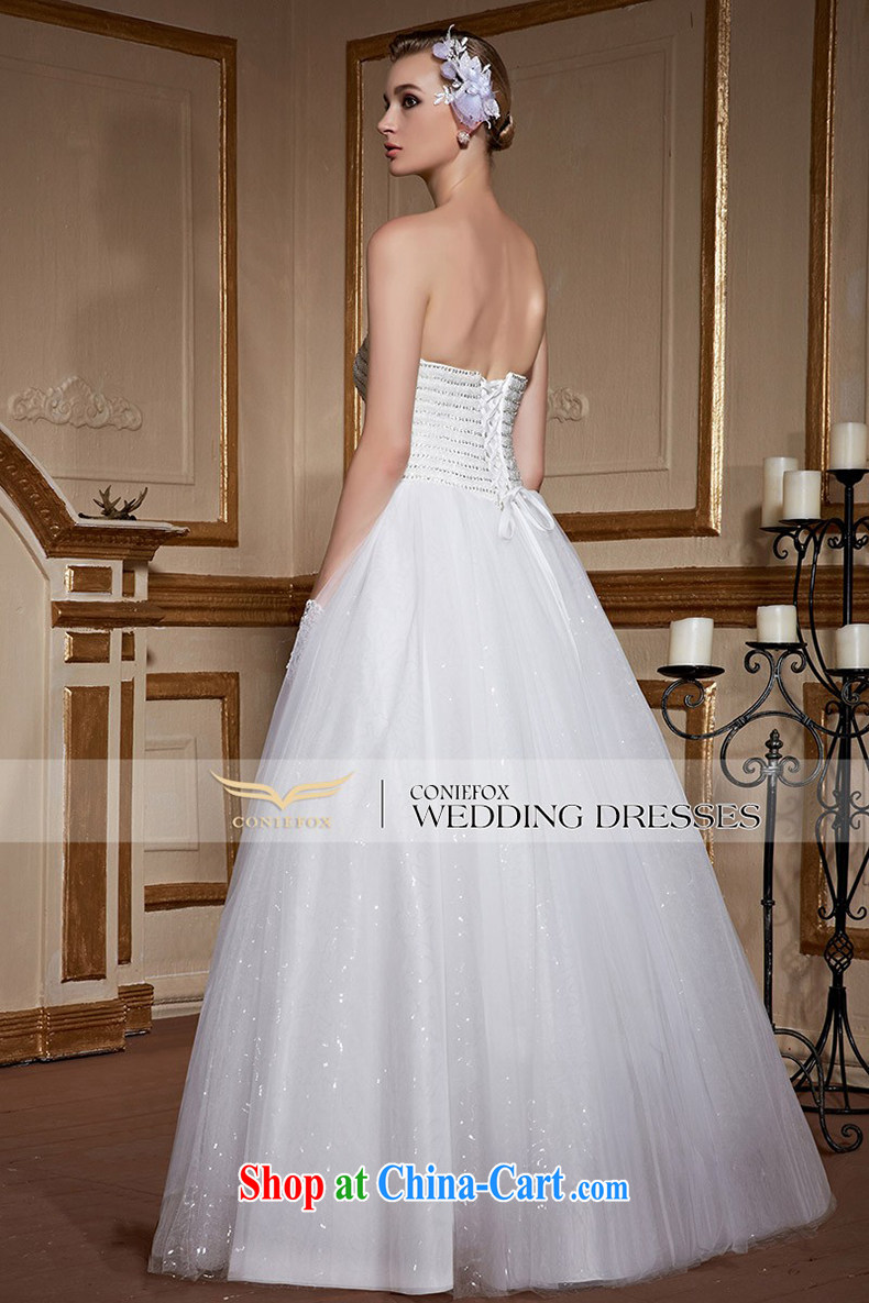 Creative Fox white bare chest parquet drill wedding dresses brides with wedding stylish and simple marriage wedding beauty with advanced custom wedding 99,050 white tailored pictures, price, brand platters! Elections are good character, the national distribution, so why buy now enjoy more preferential! Health