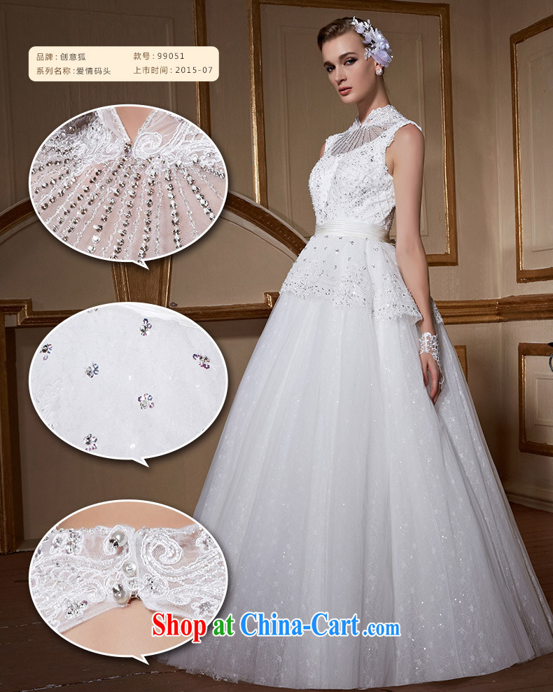 Creative Fox stylish double-shoulder-mounted also bridal wedding dresses elegant lace inserts drill marriage with wedding, cultivating a tailored wedding 99,051 white tailored pictures, price, brand platters! Elections are good character, the national distribution, so why buy now enjoy more preferential! Health