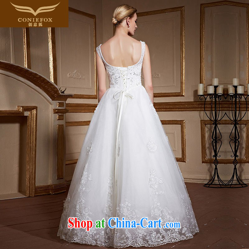 Creative Fox white shoulders wedding dresses 2015 new wedding dresses custom alignment to the Code pregnant women wedding dresses and elegant lace inserts drill Princess skirt 99,052 white tailored creative Fox (coniefox), and, on-line shopping