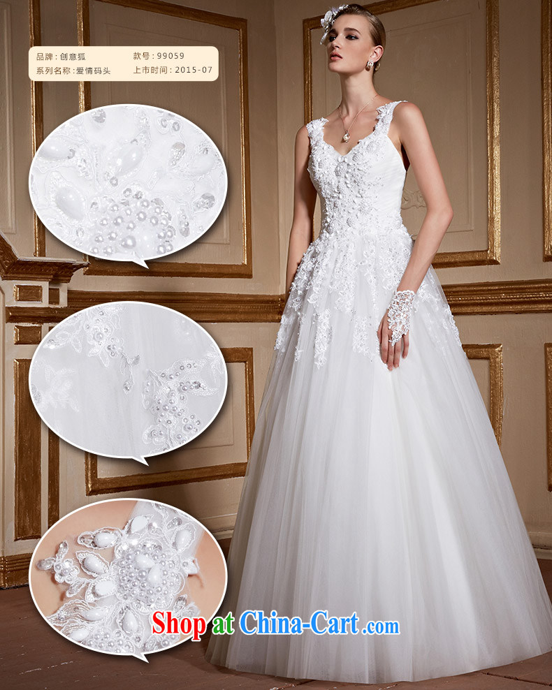 Creative Fox white minimalist graphics thin shoulders bridal wedding dresses stylish long, cultivating a strap lace with wedding advanced custom wedding 99,059 white tailored pictures, price, brand platters! Elections are good character, the national distribution, so why buy now enjoy more preferential! Health