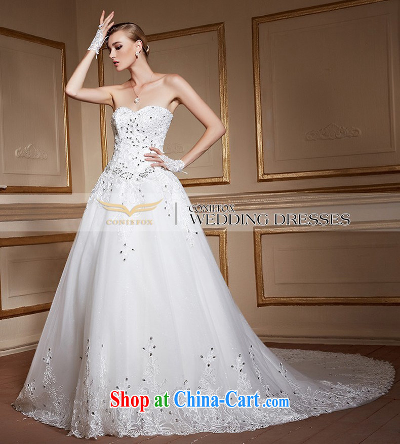 Creative Fox wiped his chest wedding 2015 new wedding dresses white minimalist wood drill cultivating tail wedding bridal marriage wedding tailored 99,062 white tailored pictures, price, brand platters! Elections are good character, the national distribution, so why buy now enjoy more preferential! Health