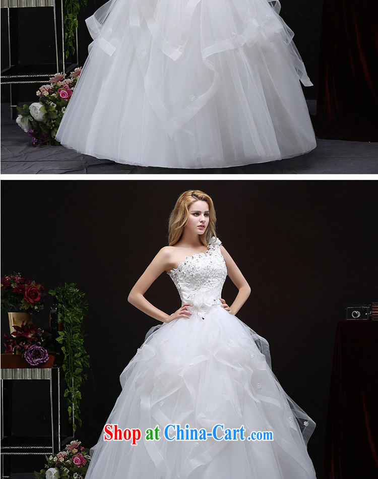 Honey, bride wedding dresses 2015 autumn new single shoulder alignment to cultivating graphics thin Korean marriages the code white wedding white XXL pictures, price, brand platters! Elections are good character, the national distribution, so why buy now enjoy more preferential! Health