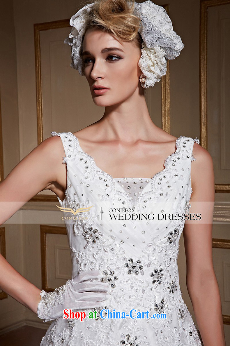 Creative Fox tailored wedding dresses and stylish dual-shoulder bridal wedding dresses cultivating long-tail wedding White Graphics thin large code wedding 99,065 white tailored pictures, price, brand platters! Elections are good character, the national distribution, so why buy now enjoy more preferential! Health
