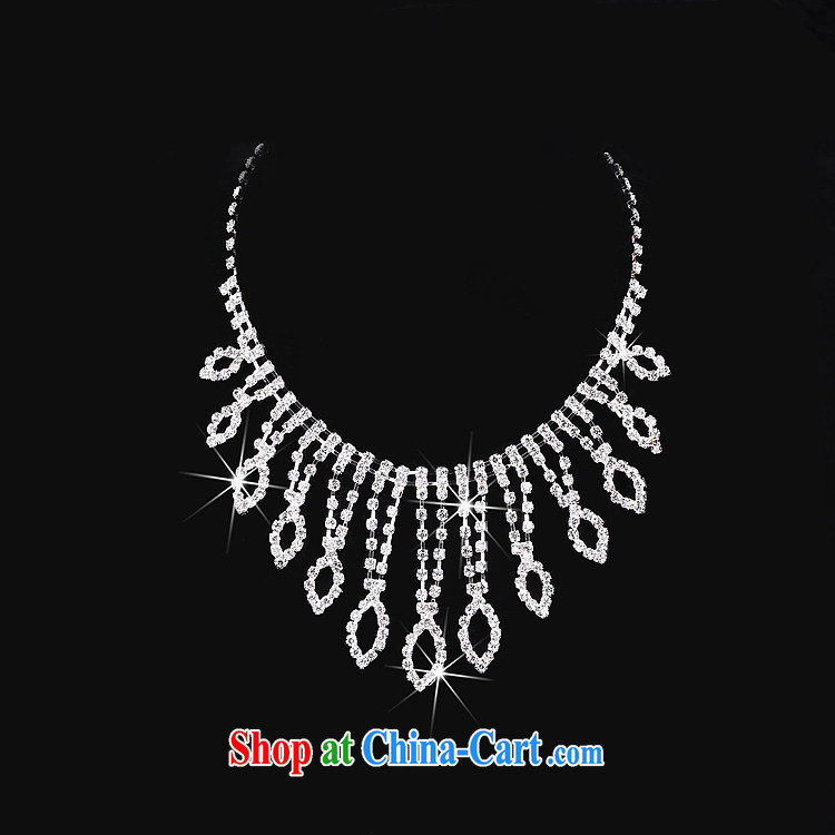 Time his bride's jewelry 3 piece set with crystal diamond necklace Crown bridal headdress of jewelry wedding jewelry necklace earrings pictures, price, brand platters! Elections are good character, the national distribution, so why buy now enjoy more preferential! Health