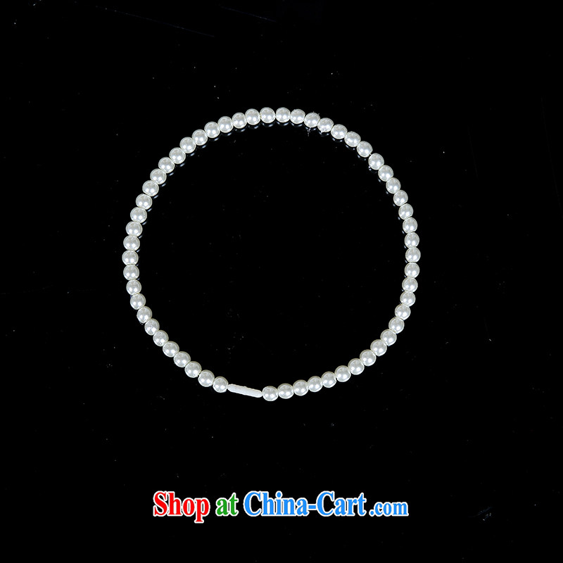 Sophie HIV than bridal accessories simple Korean-style pearl necklace wedding dress wedding dinner jewelry white high quality imitation pearl necklace