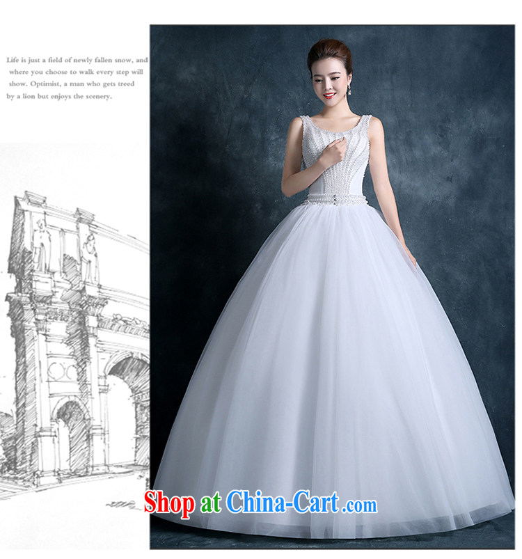 Air Fox 2015 autumn and winter new stylish wedding dresses bride Korean double-shoulder-neck-back lace retro graphics thin Pearl luxury white custom pictures, price, brand platters! Elections are good character, the national distribution, so why buy now enjoy more preferential! Health