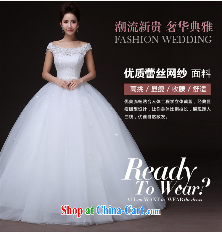 Products hannizi 2015 spring and summer elegant stylish and simple beauty with a shoulder larger bridal gown white XXL pictures, price, brand platters! Elections are good character, the national distribution, so why buy now enjoy more preferential! Health
