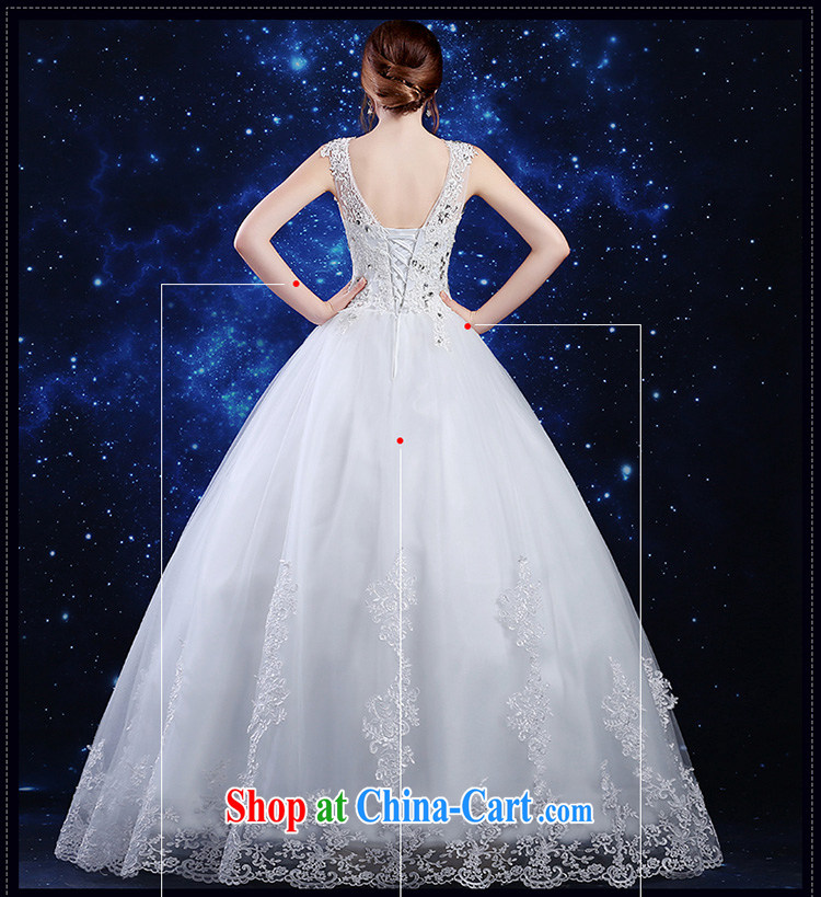 Ms Audrey EU Qi 2015 summer Korean bridal wedding dresses skirt ivory white shoulders lace tie-cultivating larger graphics thin wood drill shaggy dress wedding female white XXL pictures, price, brand platters! Elections are good character, the national distribution, so why buy now enjoy more preferential! Health