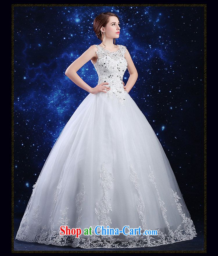 Ms Audrey EU Qi 2015 summer Korean bridal wedding dresses skirt ivory white shoulders lace tie-cultivating larger graphics thin wood drill shaggy dress wedding female white XXL pictures, price, brand platters! Elections are good character, the national distribution, so why buy now enjoy more preferential! Health