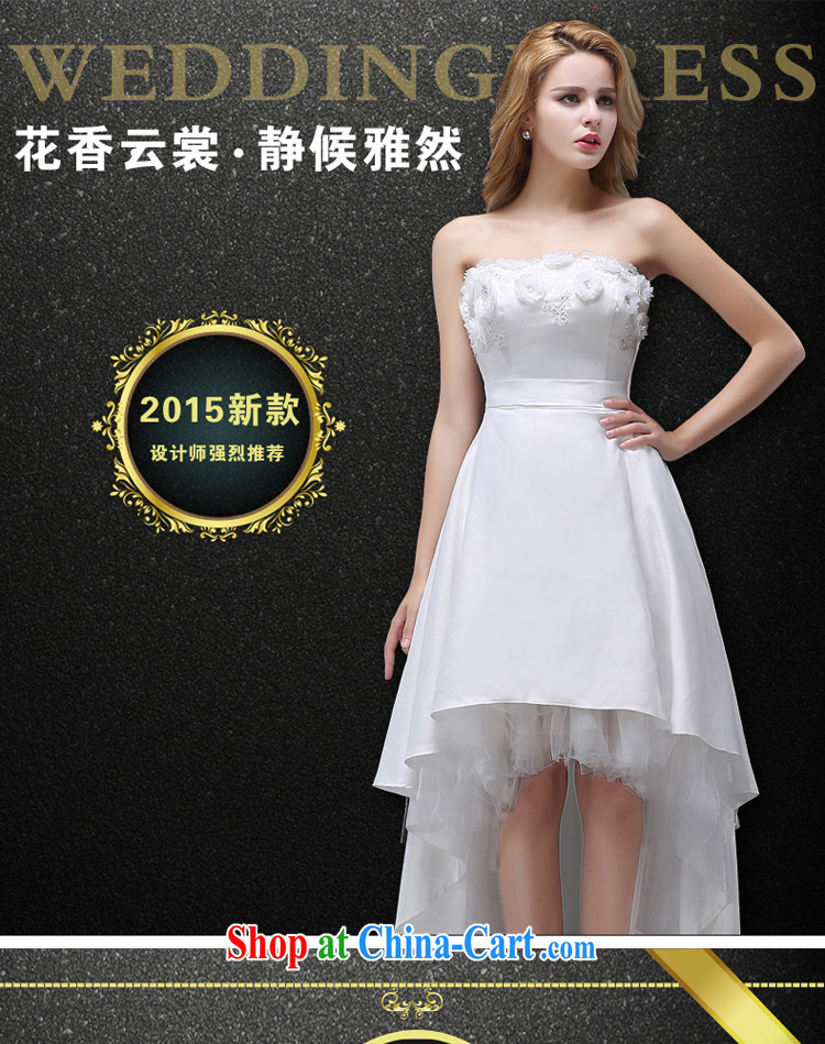 Honey, bride bridal wedding autumn 2015 new front short, Mary Magdalene and chest Korean tail graphics thin large, wedding dresses white XXL pictures, price, brand platters! Elections are good character, the national distribution, so why buy now enjoy more preferential! Health