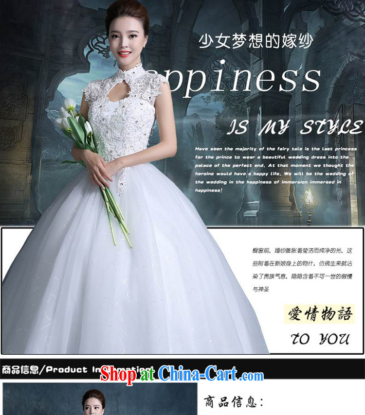 Air Fox wedding dresses fall 2015 new Korean bridal graphics thin beauty dresses for larger lace with parquet drill white XXL pictures, price, brand platters! Elections are good character, the national distribution, so why buy now enjoy more preferential! Health