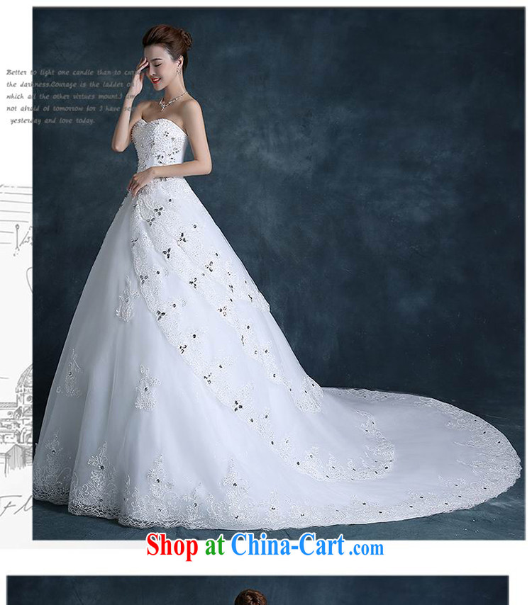 Air Fox 2015 autumn new bridal wedding dresses long-tail erase chest cultivating large numbers with large flower tail custom white XXL pictures, price, brand platters! Elections are good character, the national distribution, so why buy now enjoy more preferential! Health