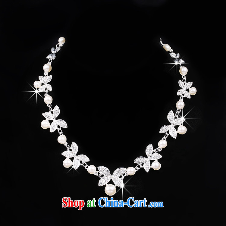 Time his bride Korean jewelry 3-piece kit Crown head-dress wedding wedding jewelry wedding accessories necklace wedding dress accessories gift set 3 piece set of pictures, price, brand platters! Elections are good character, the national distribution, so why buy now enjoy more preferential! Health