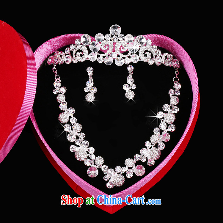 Time Syria bridal jewelry wedding accessories kit link Crown wedding head-dress 3 piece wedding photo building Korean Kit necklace Crown pictures, price, brand platters! Elections are good character, the national distribution, so why buy now enjoy more preferential! Health