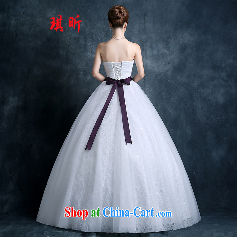 Angel year wedding dresses 2015 summer wiped his chest to marriages beauty graphics thin new Princess wedding, parquet drill white XXL, Qi, and shopping on the Internet