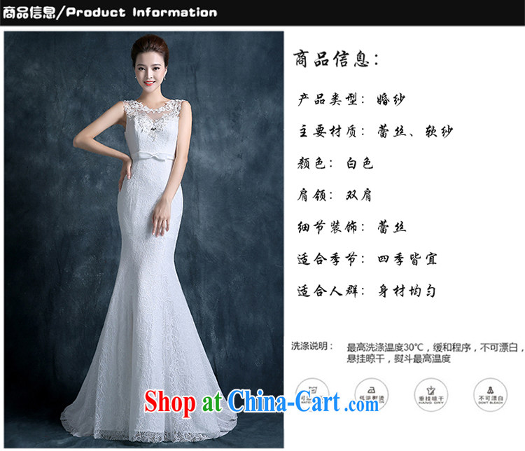 Angel year 2015 new wedding summer marriages Korean layout lace a shoulder, cultivating back exposed crowsfoot small trailing white XXL pictures, price, brand platters! Elections are good character, the national distribution, so why buy now enjoy more preferential! Health