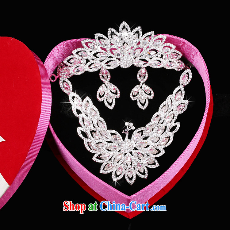 Time Syria bridal jewelry 3 piece set new Crown necklace earrings royal wedding package wedding dresses accessories Crown pictures, price, brand platters! Elections are good character, the national distribution, so why buy now enjoy more preferential! Health