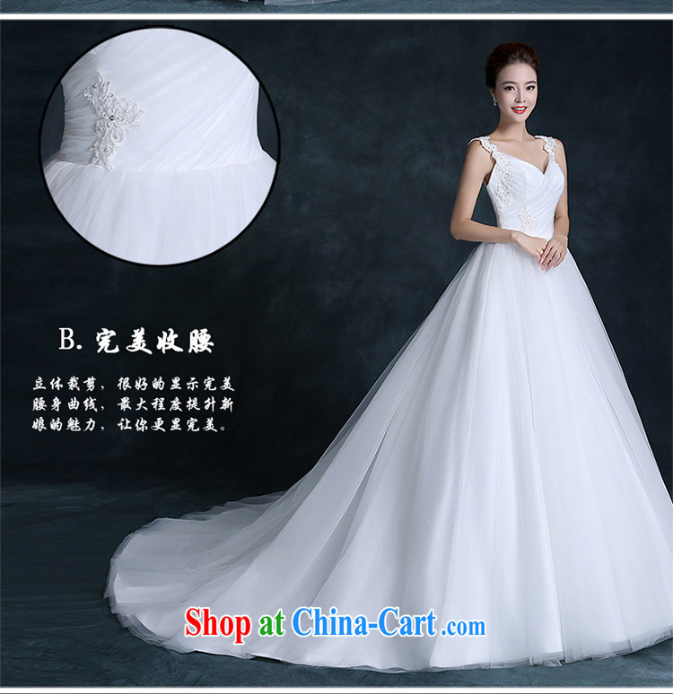 Angel year new stylish wedding dresses Korean lace shoulders small trailing the Field shoulder with minimalist bridal lace wedding white XXL pictures, price, brand platters! Elections are good character, the national distribution, so why buy now enjoy more preferential! Health