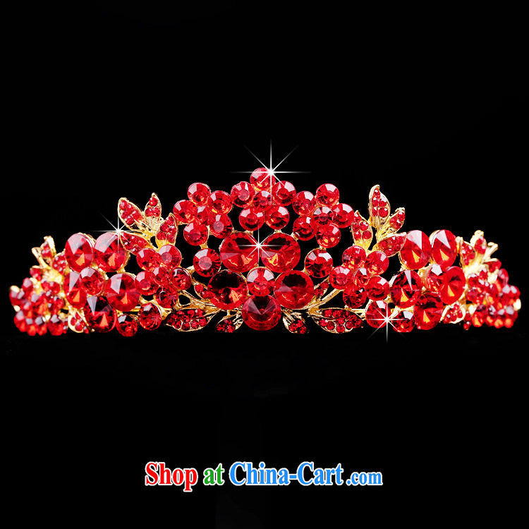 Time his Korean-style water drilling wedding jewelry bridal headdress Kit red necklace Crown 3 piece jewelry wedding accessories necklaces earrings pictures, price, brand platters! Elections are good character, the national distribution, so why buy now enjoy more preferential! Health