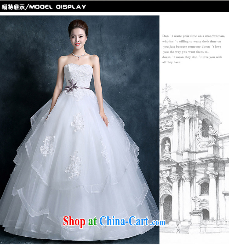 Angel Celia wiped chest wedding dresses 2015 new autumn fashion Korean version the code graphics thin marriages lace with Princess white XXL pictures, price, brand platters! Elections are good character, the national distribution, so why buy now enjoy more preferential! Health