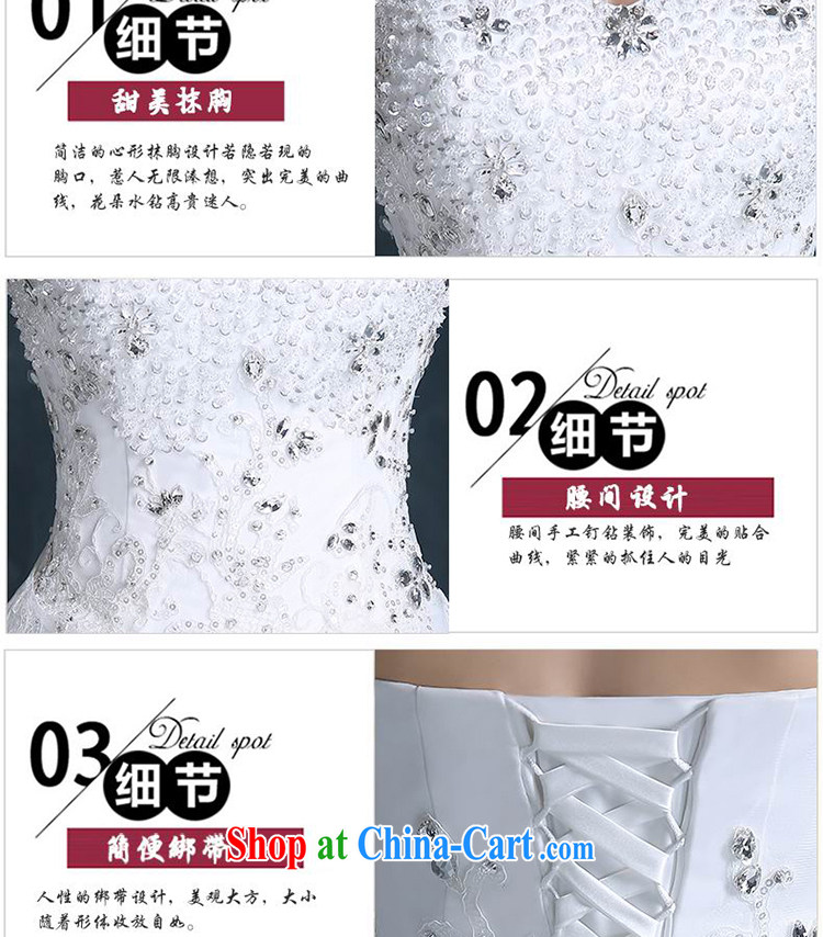Angel year 2015 autumn new bridal wedding dresses long-tail erase chest cultivating large numbers with large flower tail custom white XXL pictures, price, brand platters! Elections are good character, the national distribution, so why buy now enjoy more preferential! Health