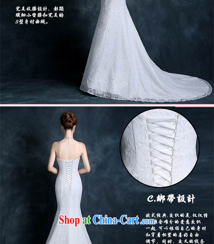 Angel year tail crowsfoot wedding dresses fall 2015 new Korean-style smears chest bridal lace white, cultivating graphics thin female white XXL pictures, price, brand platters! Elections are good character, the national distribution, so why buy now enjoy more preferential! Health