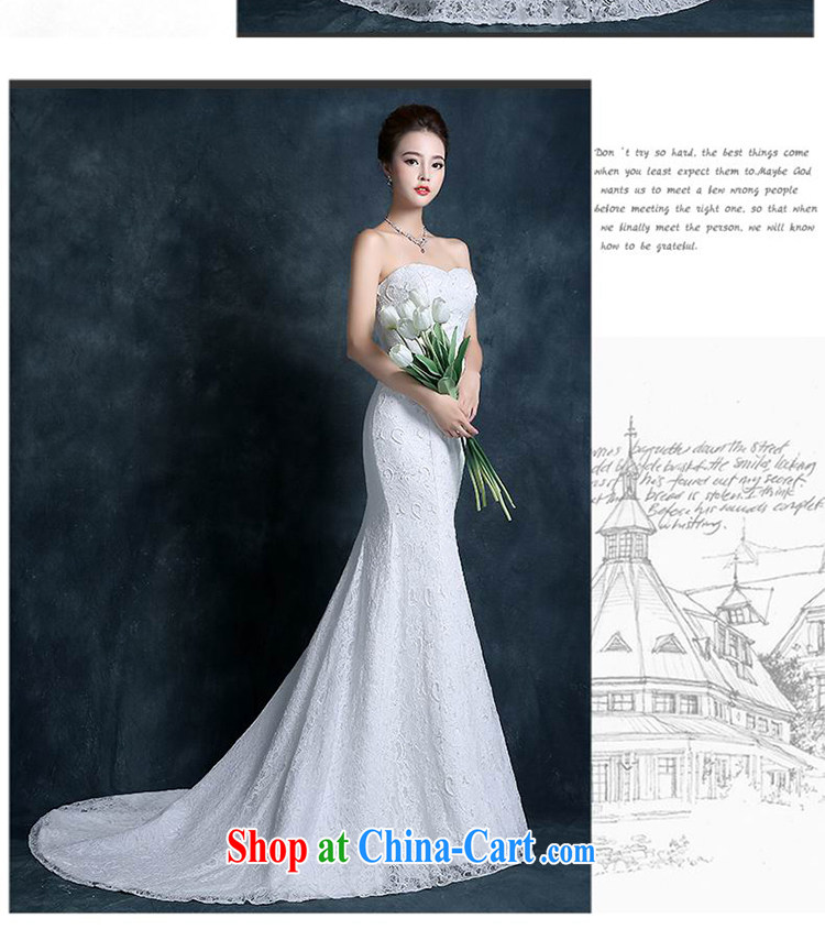 Angel year tail crowsfoot wedding dresses fall 2015 new Korean-style smears chest bridal lace white, cultivating graphics thin female white XXL pictures, price, brand platters! Elections are good character, the national distribution, so why buy now enjoy more preferential! Health