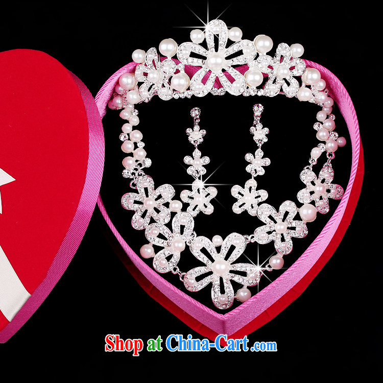 Time his Korean-style Pearl water drilling bridal jewelry crown and ornaments necklace 3-piece kit wedding dresses accessories gift set 3 piece set of pictures, price, brand platters! Elections are good character, the national distribution, so why buy now enjoy more preferential! Health